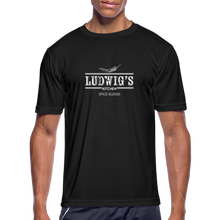 Load image into Gallery viewer, Men’s Moisture Wicking Performance T-Shirt - black