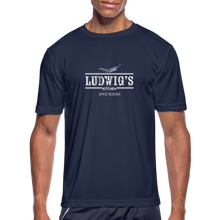 Load image into Gallery viewer, Men’s Moisture Wicking Performance T-Shirt - navy