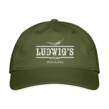 Load image into Gallery viewer, Organic Baseball Cap - olive green
