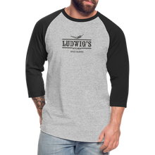 Load image into Gallery viewer, Baseball T-Shirt - heather gray/black