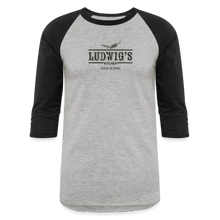 Load image into Gallery viewer, Baseball T-Shirt - heather gray/black
