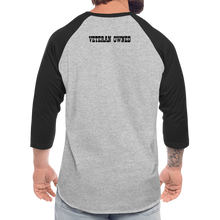 Load image into Gallery viewer, Baseball T-Shirt - heather gray/black
